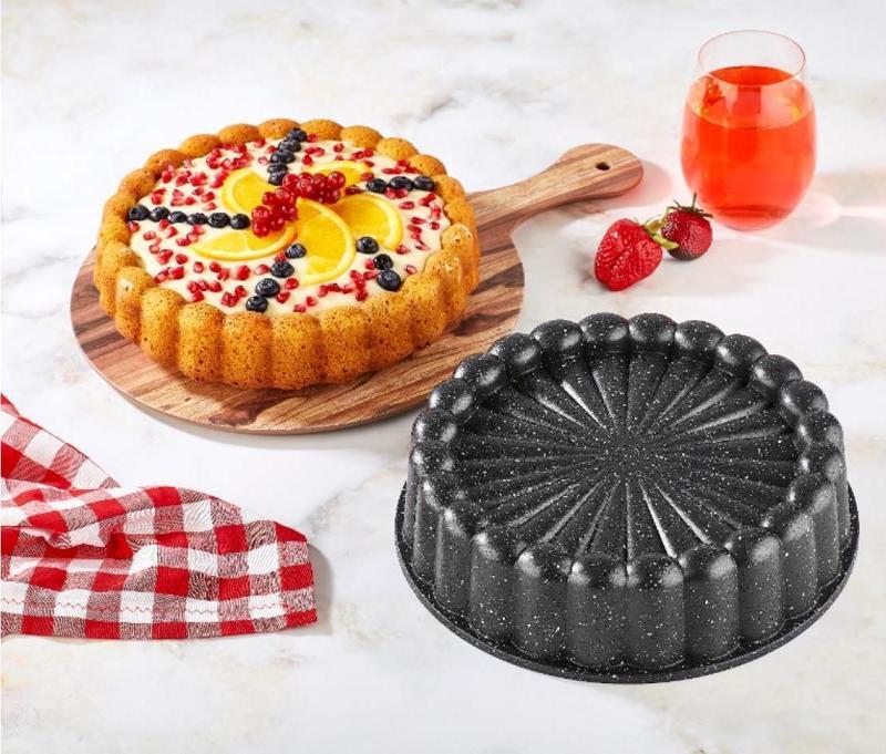 Döküm tart kek kalıbı - exclusive döküm kek kalıbı 26 cm.