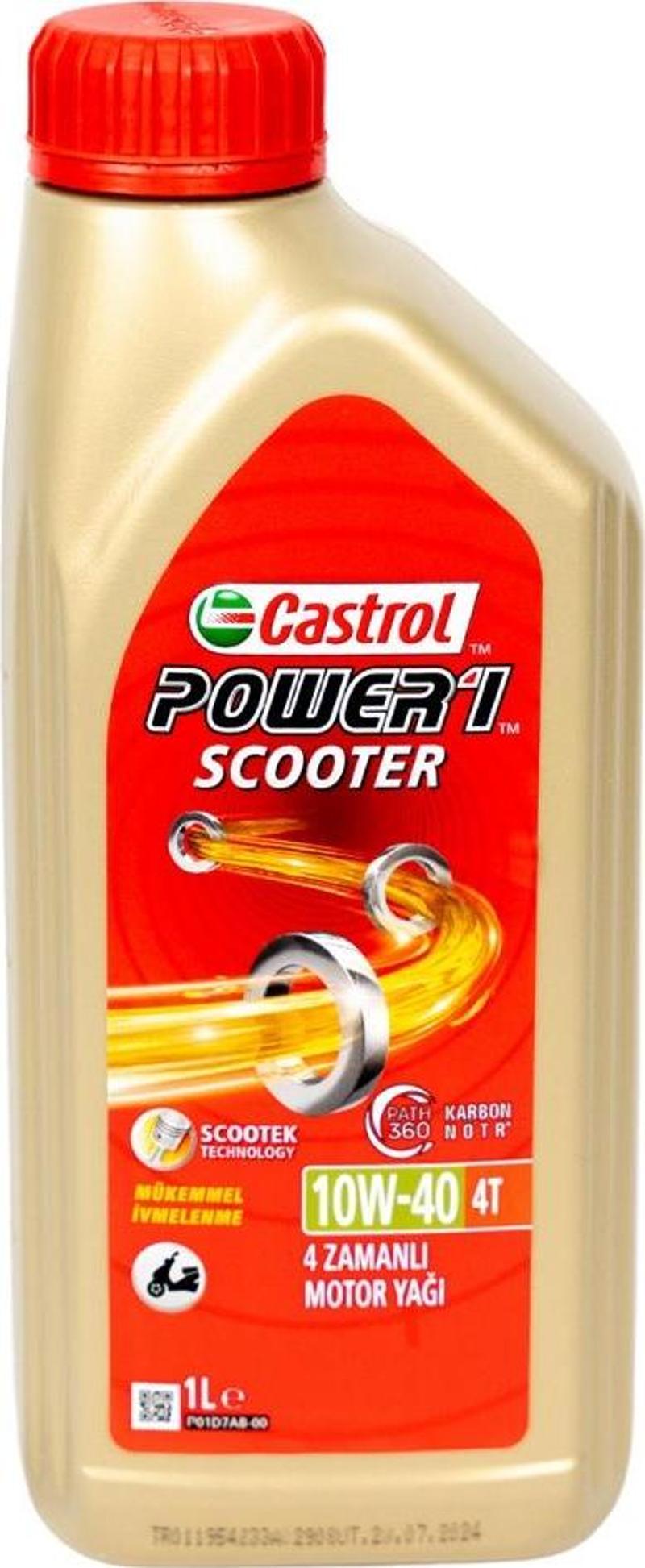 Castrol Scooter 4t Power 1 10w40 1lt