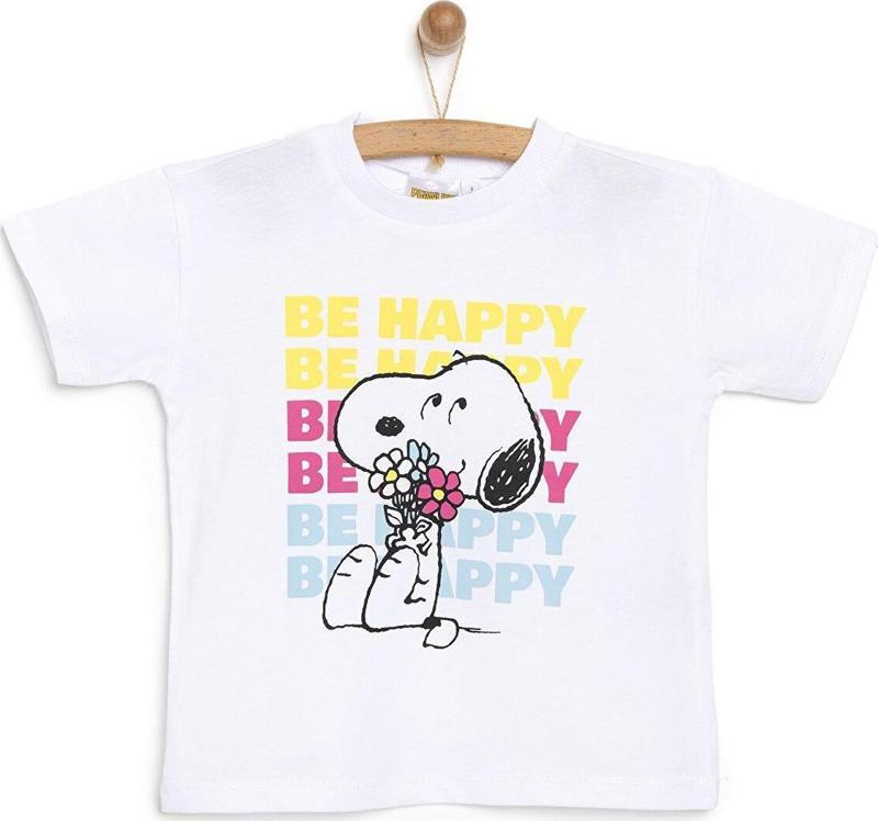 Snoopy Tshirt Kız Bebek