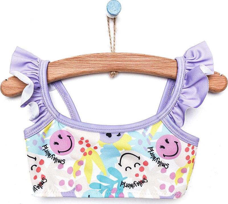 Smiley World Bikini Üstü Kız Bebek