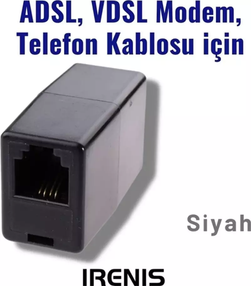 Modem ve Telefon Kablo Ekleyici, Birleştirici, Uzatıcı