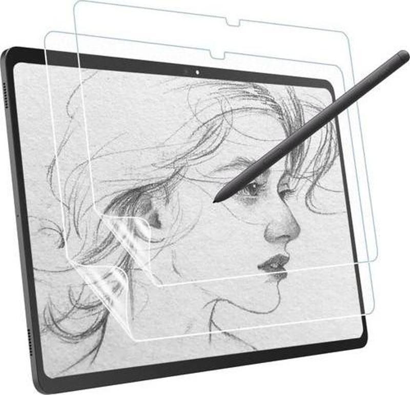 Samsung Galaxy Tab S10 Uyumlu Paper Like Ekran Koruyucu Nano Kırılmaz Kağıt Hissi Mat Yüzey