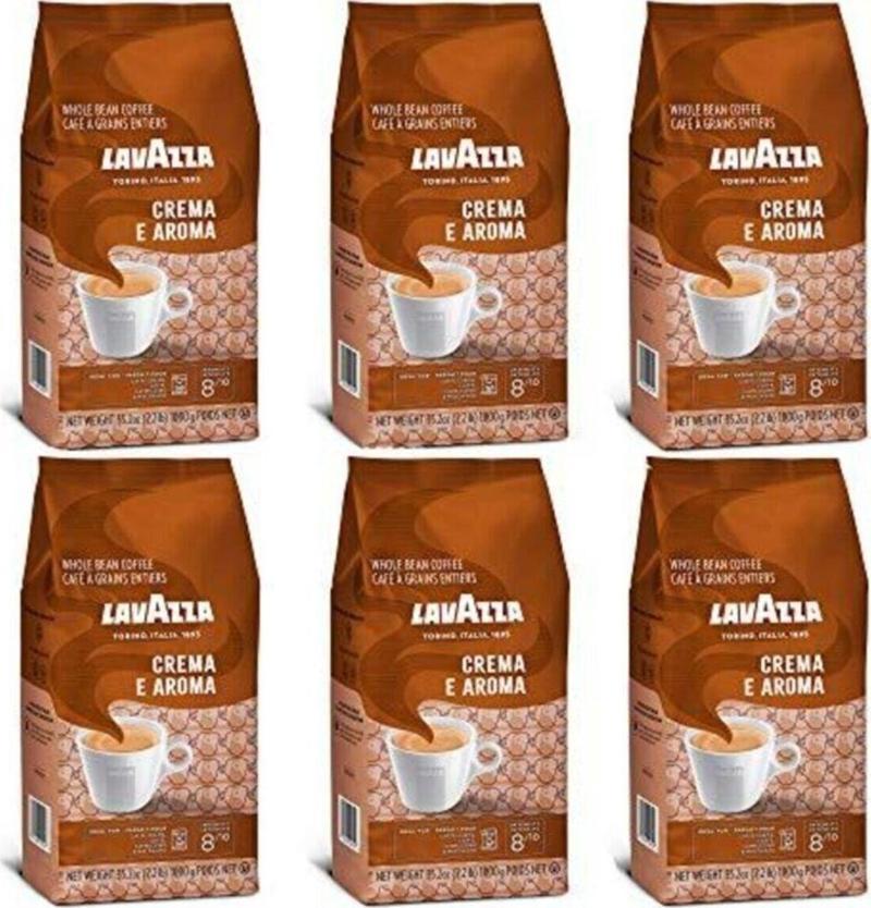 Crema E Aroma Çekirdek Kahve 6 X 1 Kg