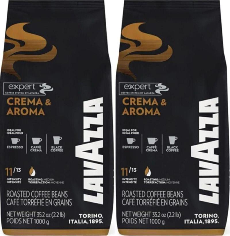 Expert Crema E Aroma Çekirdek Kahve 2 Kg (1Kg+1Kg)