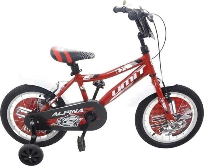 1647 ALPINA-M-BMX-V ERKEK ÇOCUK BİSİKLETİ 16 JANT KIRMIZI