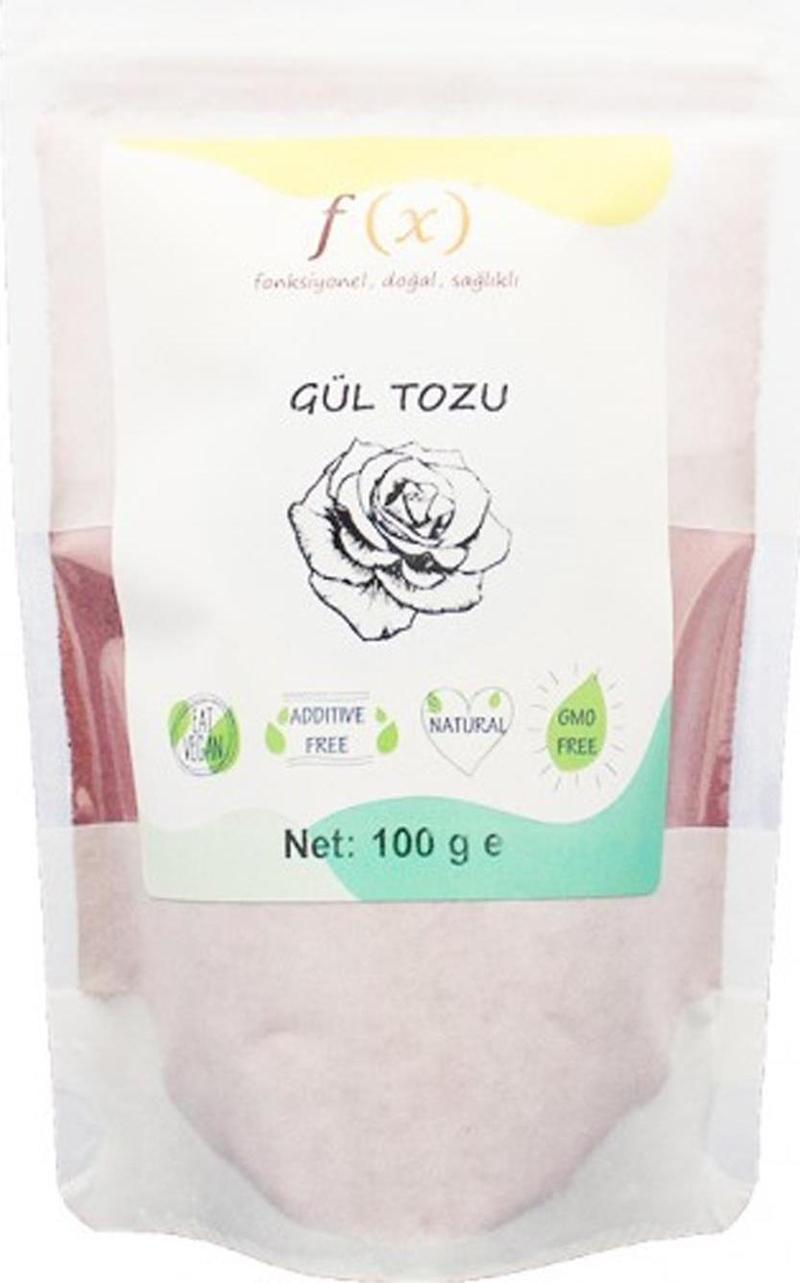 Fx Food Gül Tozu Katkısız 100 g e