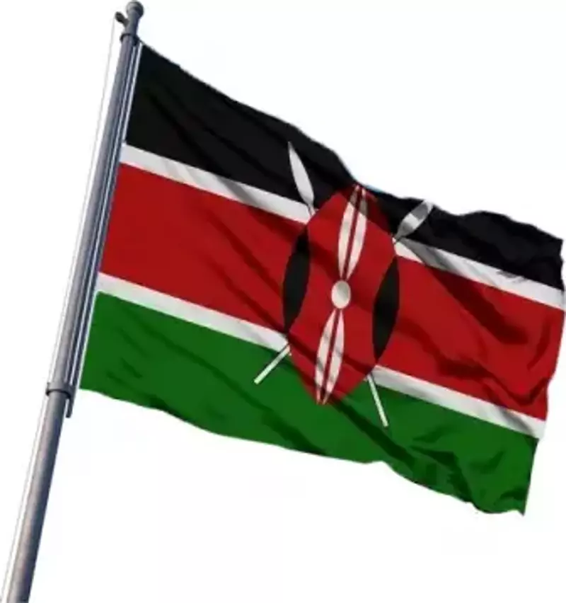 Kenya Bayrağı 100x150 cm