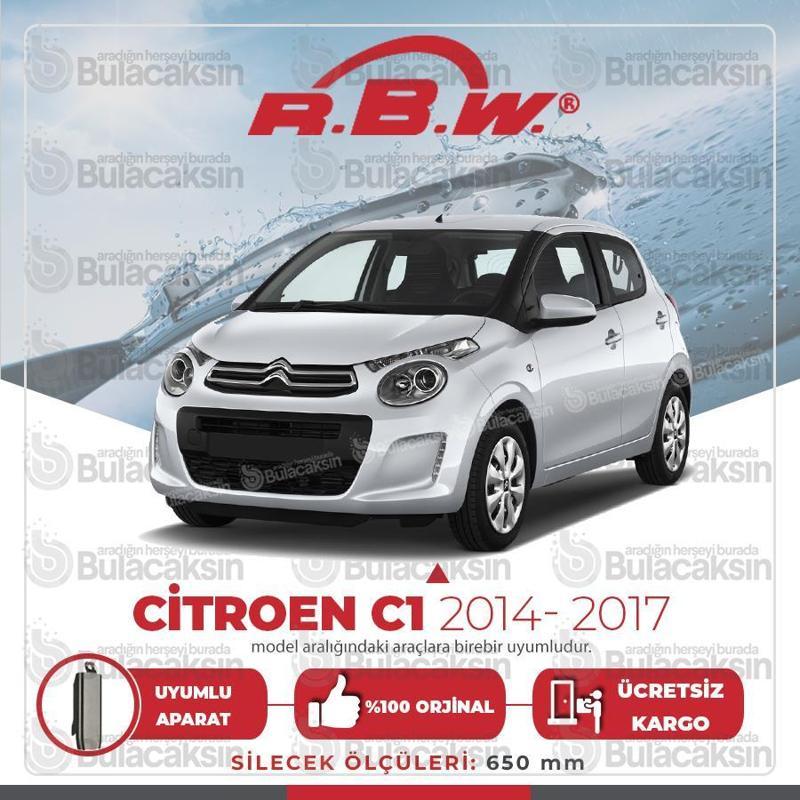 Citroen C1 Muz Silecek Takımı (2014-2017) RBW