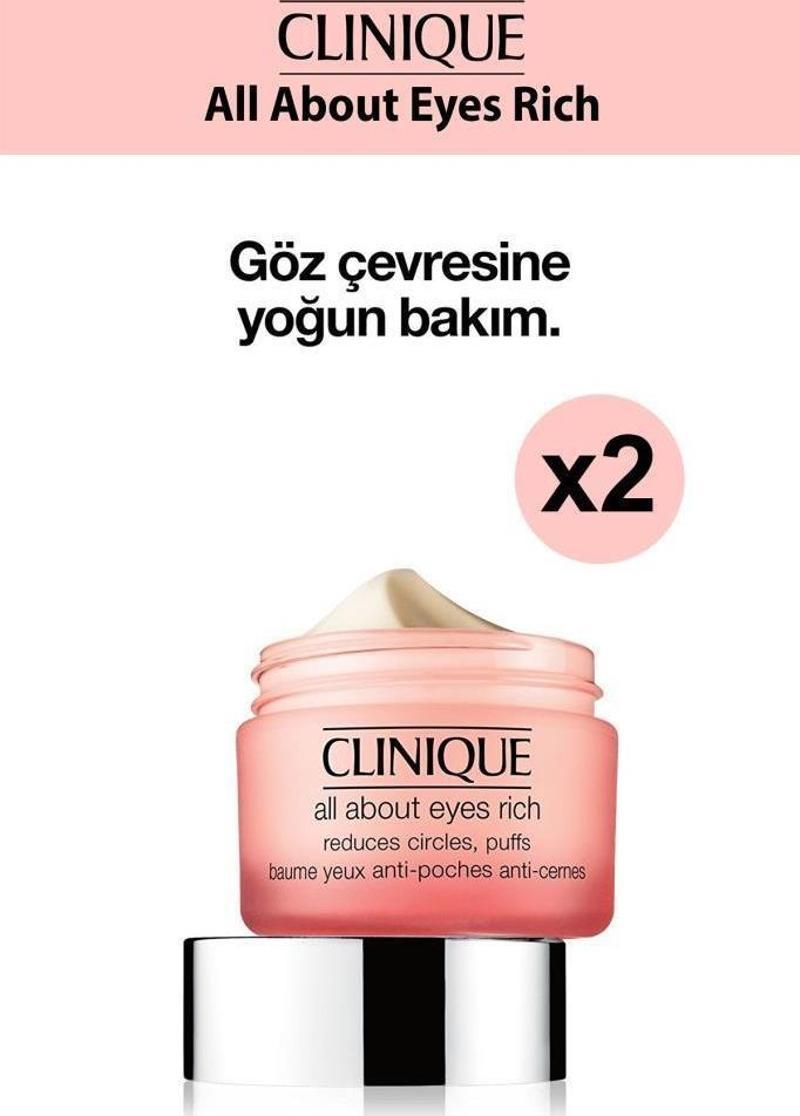 All About Eyes Rich Göz Çevresi Bakım Kremi 15 ml X2