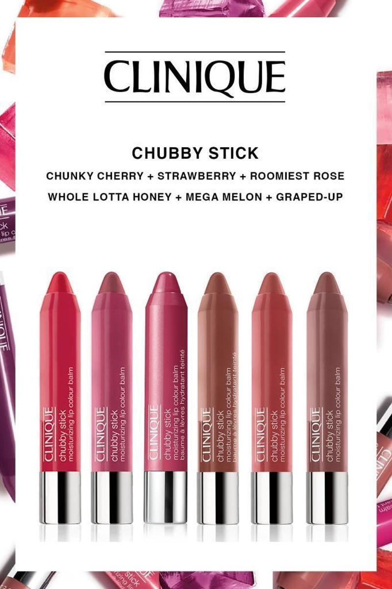 Chubby Stick Nemlendirici Renklendirici Parlatıcı Dudak Bakım Makyaj Seti