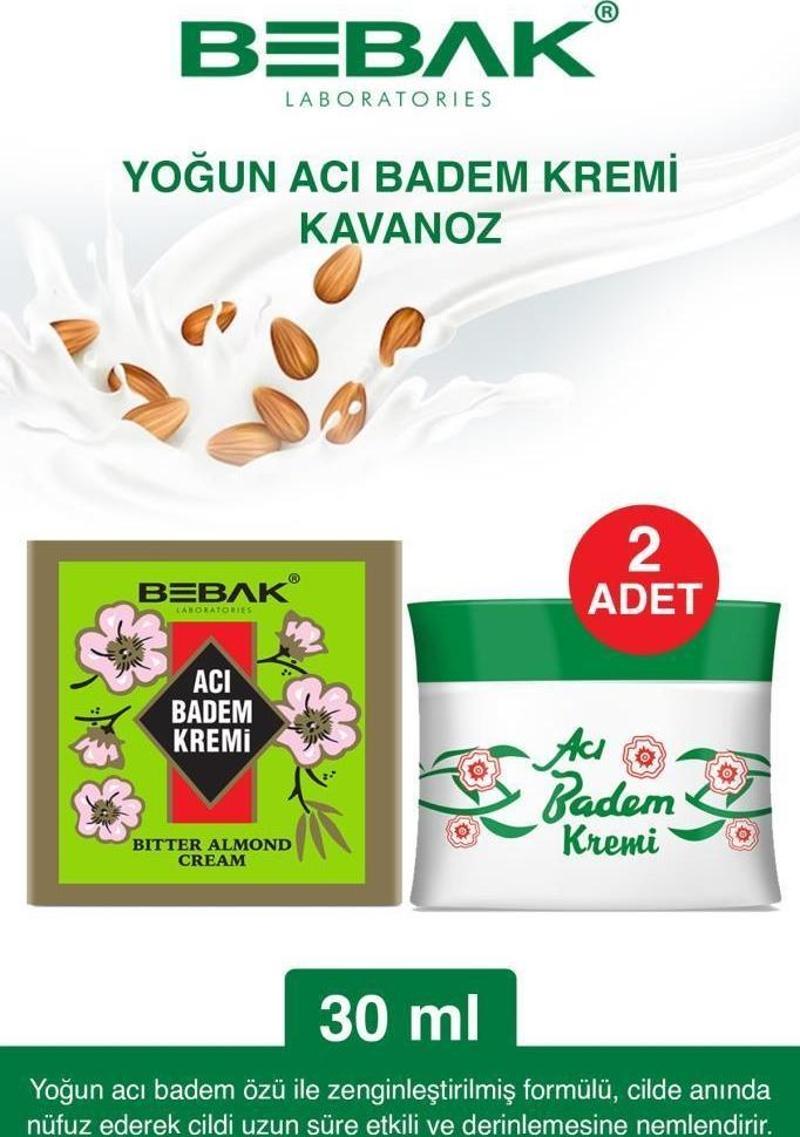 Acı Badem Kremi Avantajlı Set 30ML X2