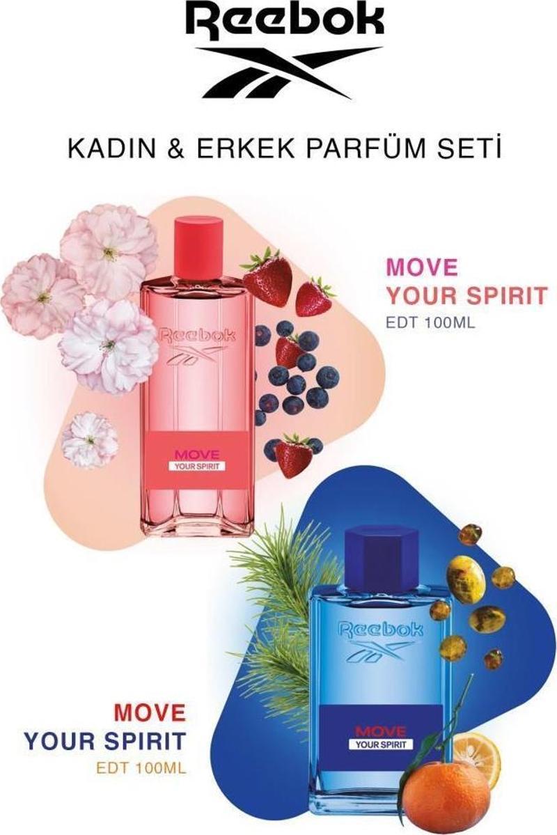 Move Your Spirit Kadın Erkek Parfüm Seti