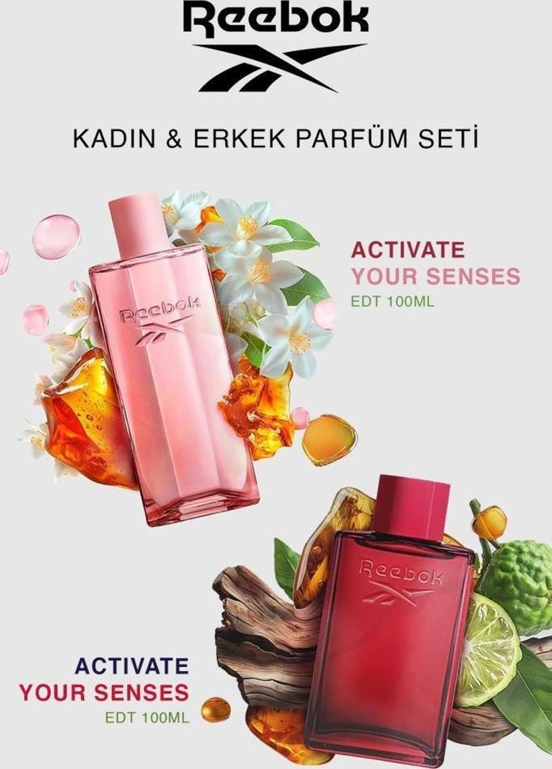 Activate Your Senses Kadın Erkek Parfüm Seti