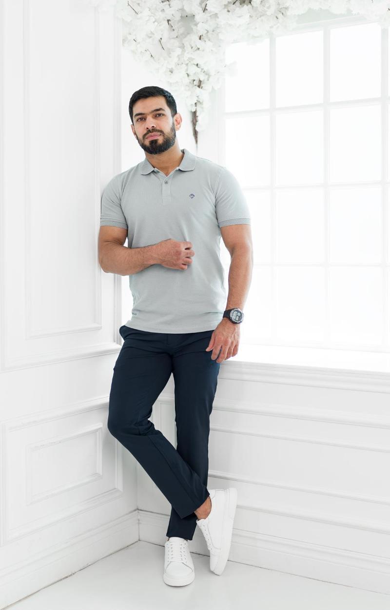 Polo Yaka %100 Pamuk Regular Fit T-shirt