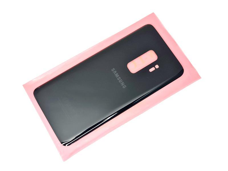 Tkgz Tkgz Samsung Galaxy S9 PLUS Arka Pil Batarya Kapağı (CAM) SİYAH CU9099