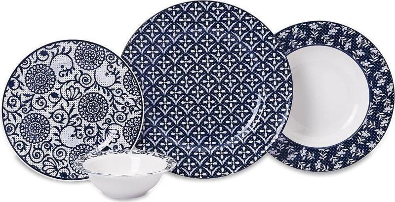 Vanessa Collection 24 Parça Yuvarlak Yemek Takımı A8879