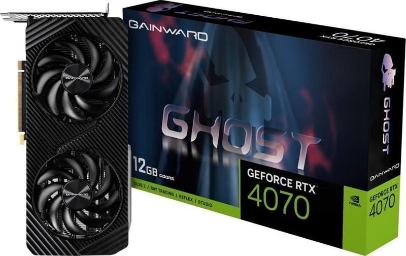 GAINWARD RTX4070 GHOST 12GB GDDR6 192BIT EKRAN KARTI(NE64070019K9-1048B)