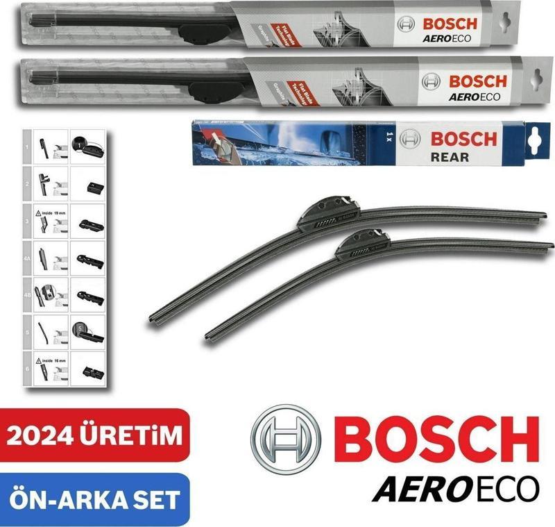 Suzuki Sx4 Hb Ön Arka Silecek 2006-2013 Bosch Aeroeco-Rear