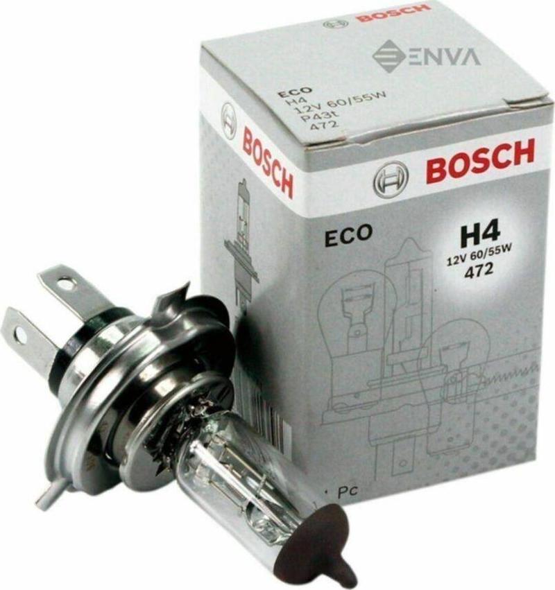 Eco H4 12V 60/55W Tekli Ampul