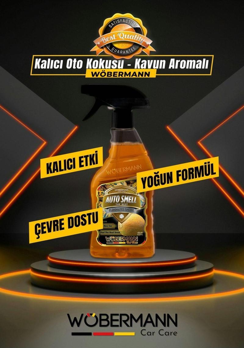 Araç Parfümü Kalıcı Oto Kokusu Kavun Aromalı 400 Ml.
