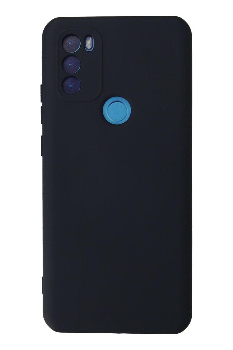 KZY İletişim General Mobile GM21 Plus Kapak Kamera Korumalı Içi Kadife Lansman Silikon Kılıf - Koyu Mavi