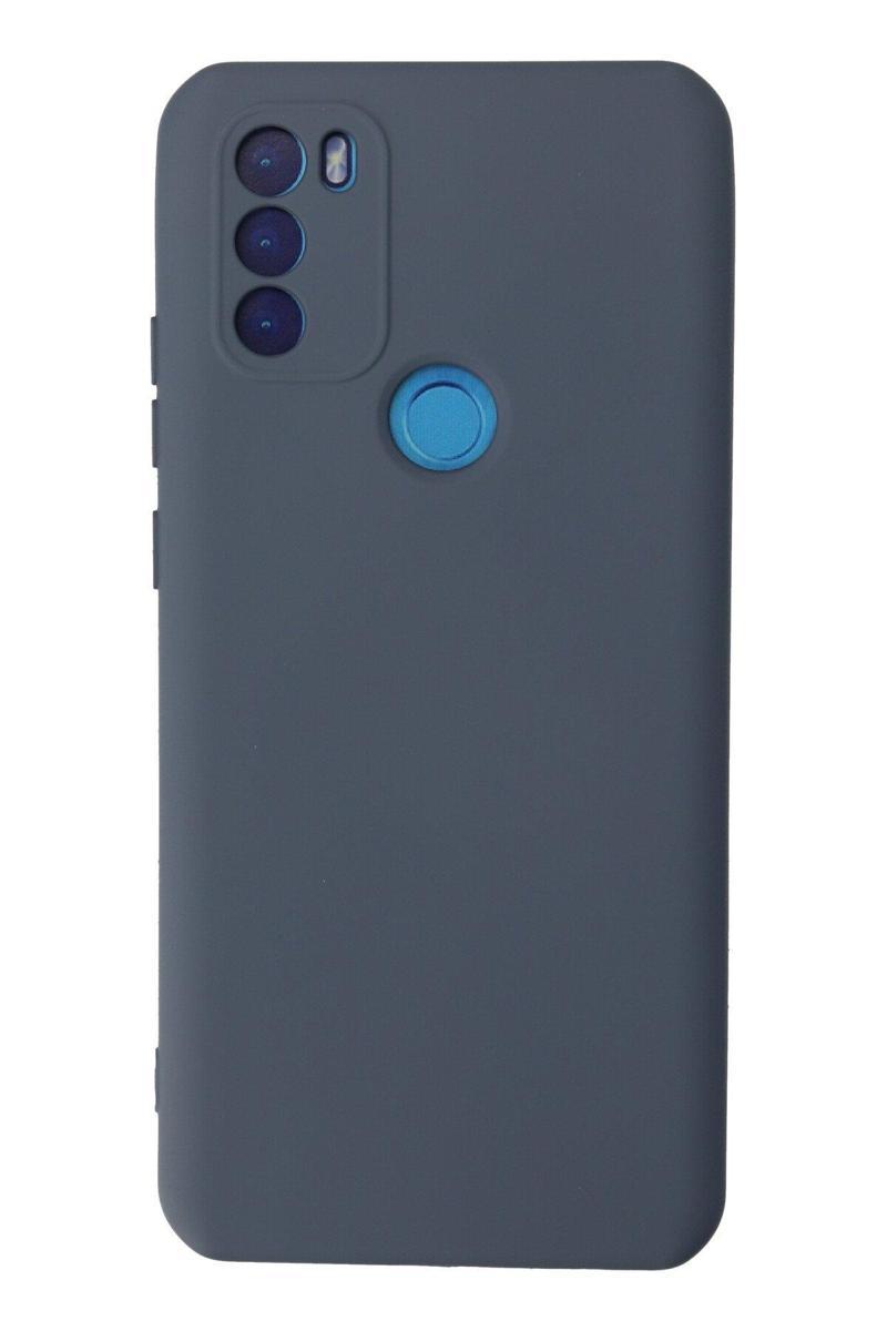 KZY İletişim General Mobile GM21 Plus Kapak Kamera Korumalı Içi Kadife Lansman Silikon Kılıf - Petrol Mavisi