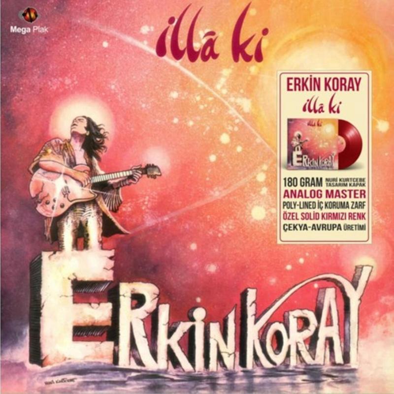 Erkin Koray - İlla ki  (Kırmızı Renkli Plak)  