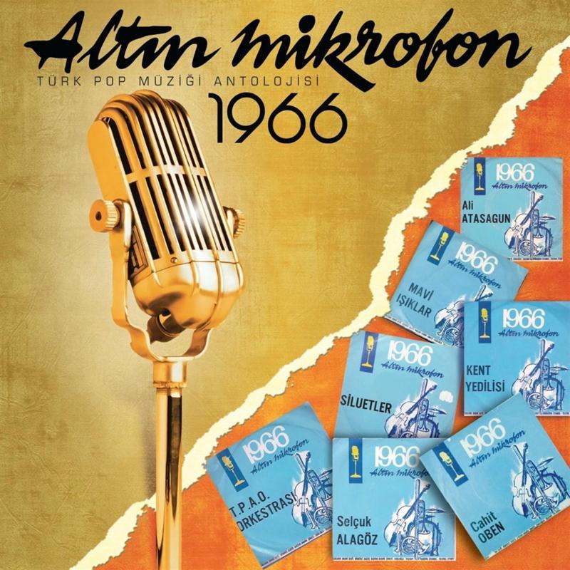 Altın Mikrofon 1966 - Çeşitli Sanatçılar   (Plak)  