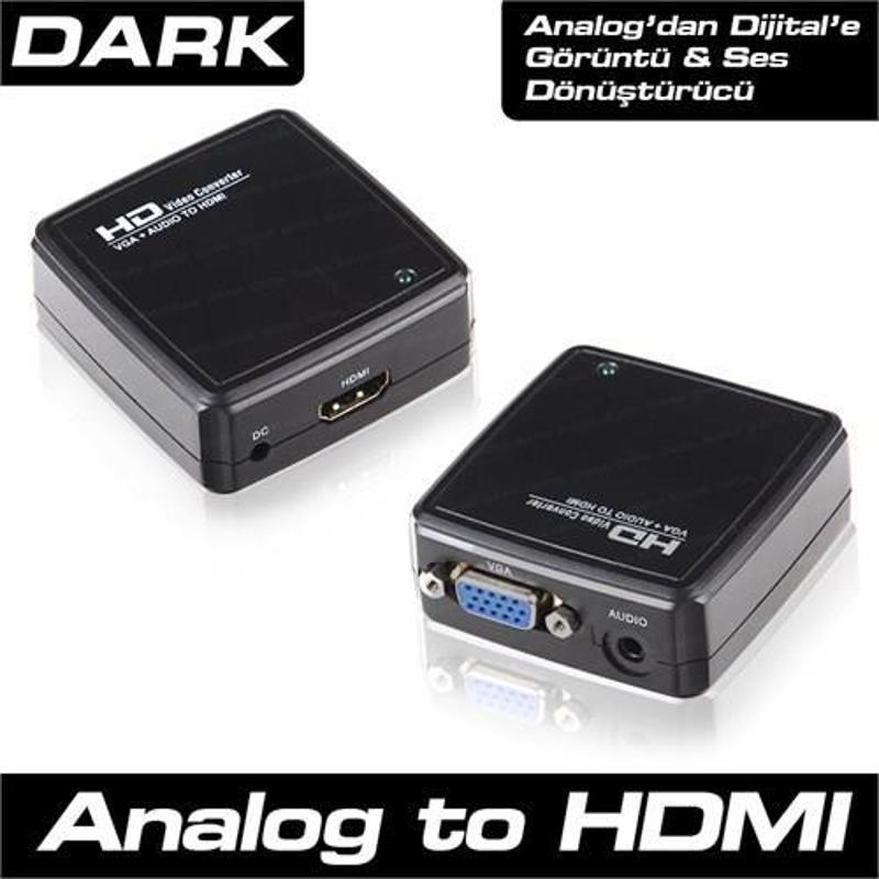 VGA to HDMI Aktif Dönüştürücü