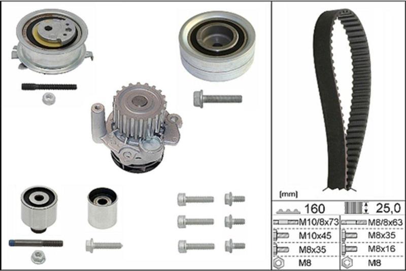 Vw Jetta Iv 1.6 2.0 Tdi Triger Seti Devirdaimli 2010-2015