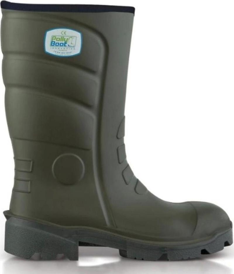 Polly Boot Galaxy 501K (Orta Boy) Haki Renk Çizme