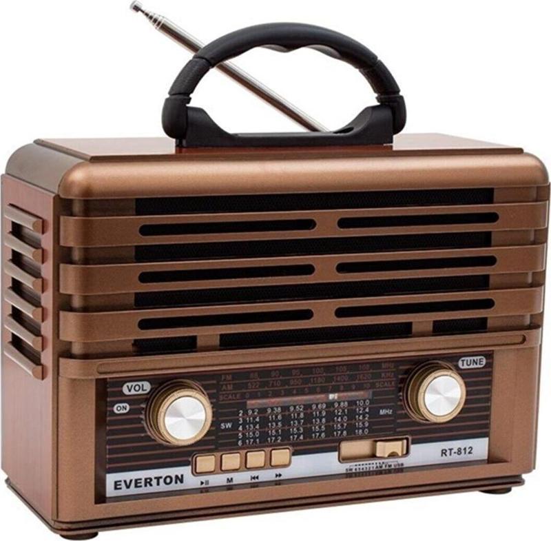 RT-812  Bluetooth-USB-SD-FM Nostaljik Radyo