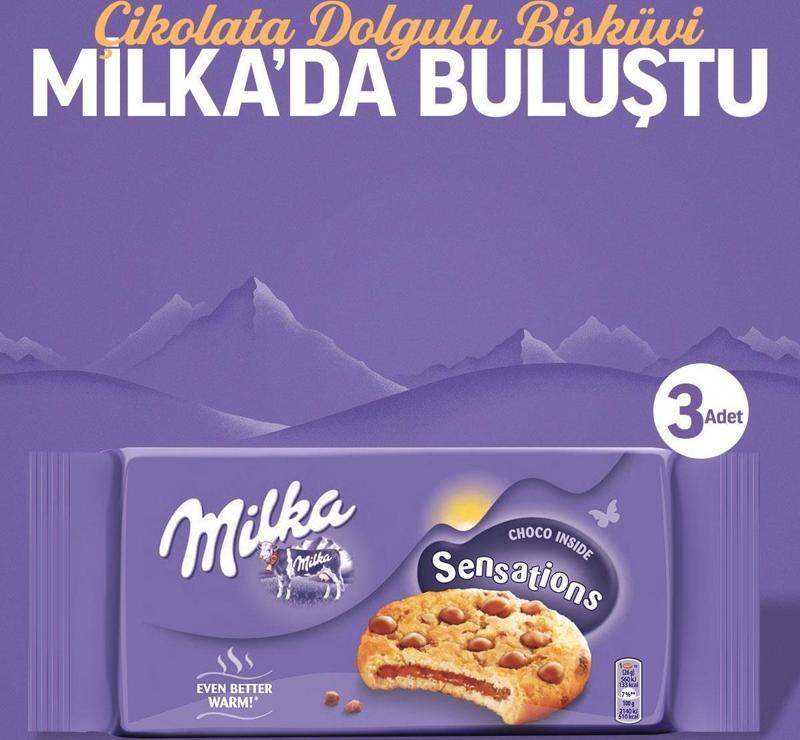 Sütlü Çikolata Kaplamalı Kakaolu Kek 150 gr - 3 Adet