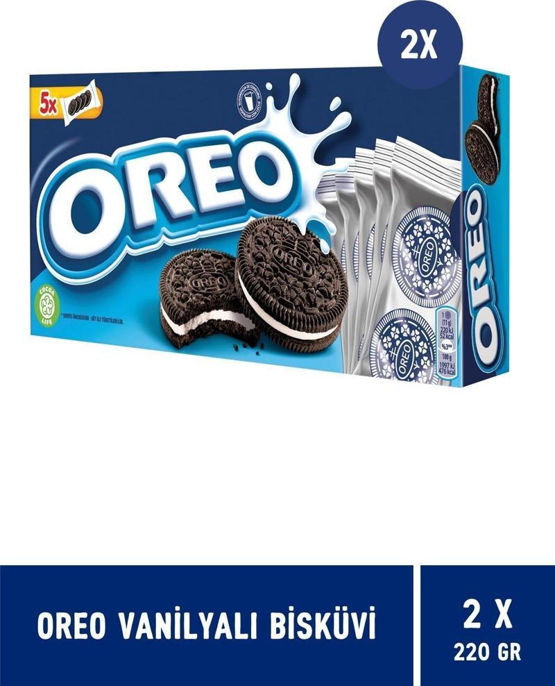 Vanilyalı Bisküvi 220 gr - 2 Adet