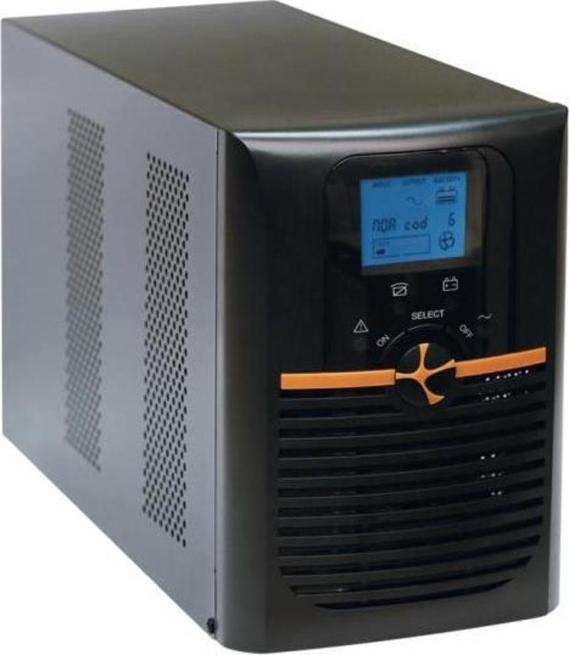 1 Kva On-Line Newtech Pro3  Ups Lcd Ekran 2x9Ah Akü