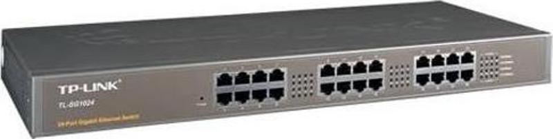 TL-SG1024D 24 Port 10-100-1000 Mbps Switch Çelik Kasa Rack Mount