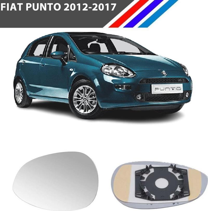 - Fiat Punto Sağ Dış Ayna Camı Yolcu Tarafı Mekanik Tip 2012-2017