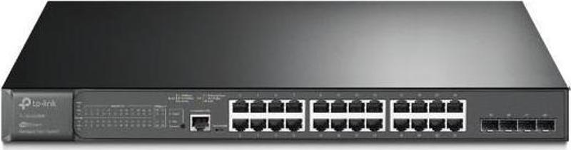 TL-SG3428MP 24 Port 10-100-1000 Poe+ Switch 4 Port SFP L2 Çelik Kasa Rack Mount