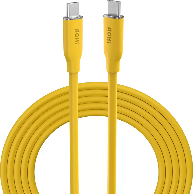 Silky USB-C to USB-C 1m PD 3.1 480Mbps 140W Süper Hızlı Şarj/Data Kablosu