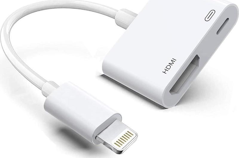 Lightning HDMI Dönüştürücü ipad iphone Hdmi Tv Bağlantı Hdtv Monitör Görüntü Aktarımı Adaptörü