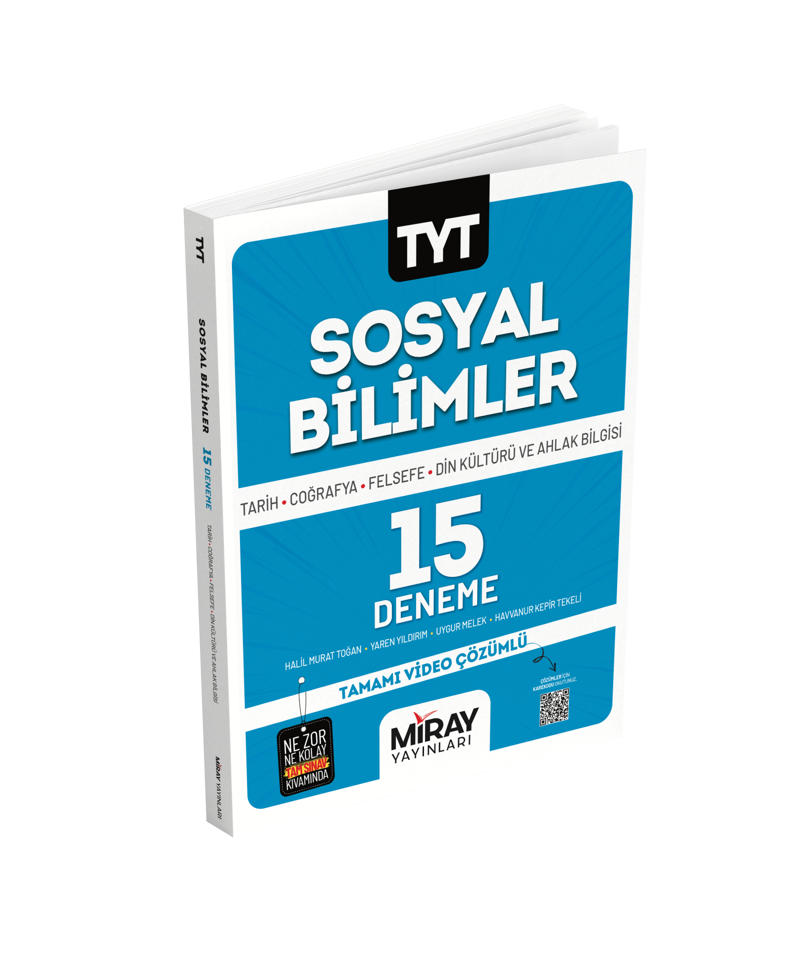 TYT Sosyal Bilimler 15 Deneme