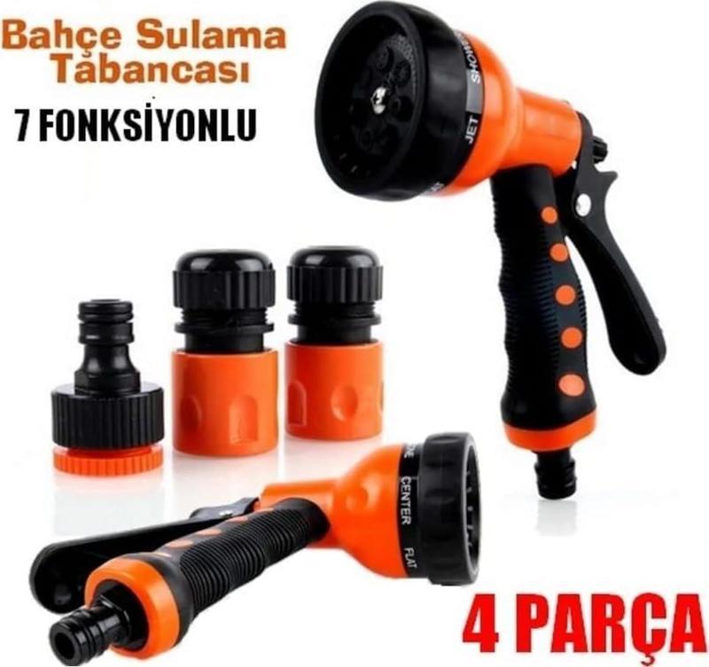 Bahçe Çiçek Sulama Tabancası 8 Fonksiyonlu 5pcs