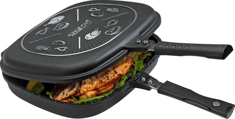 Zesty Grande 36X25 Double Grill Tava