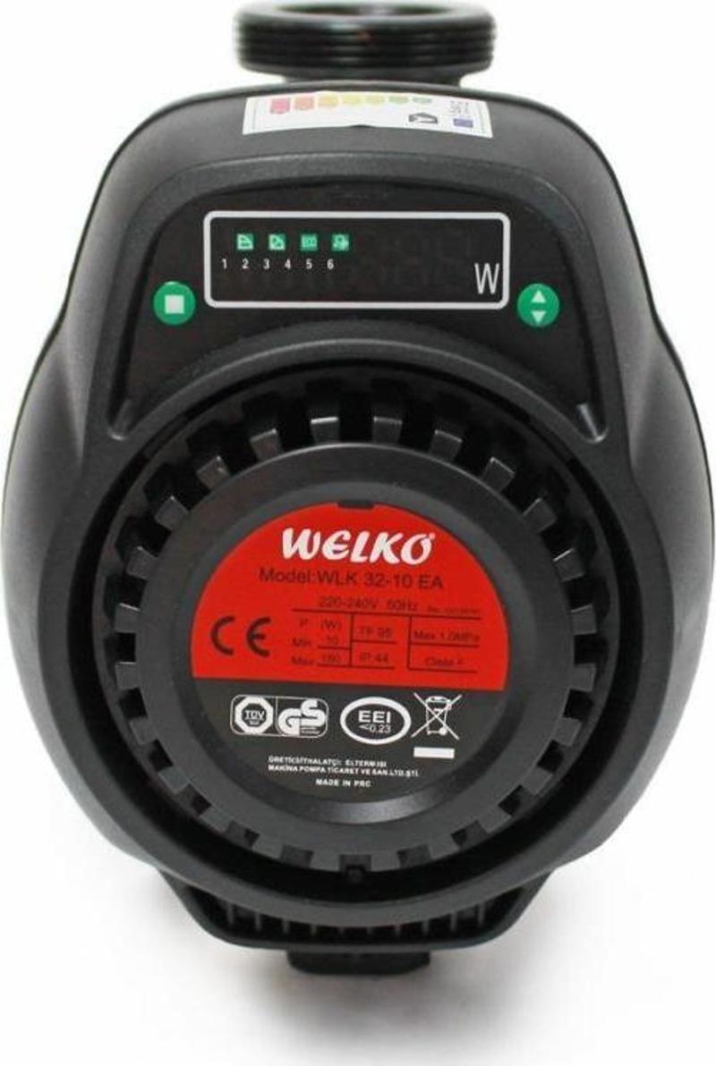 WLK 32-10 EA 180 mm 60-80.000 Kazan İçin Frekans Konvertörlü Sirkülasyon Pompası 10 mss 9 m3/h