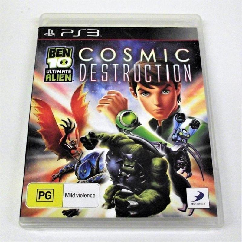 Ben10 Ultimate Alien Cosmic Destructıon Ps3 Playstation 3 Oyunu Orijinal Kutulu