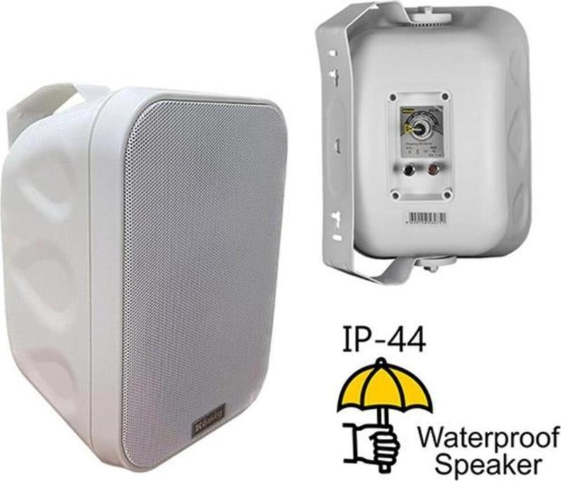 Ks-6T 6" 180W İkili Sütun Hoparlör Beyaz