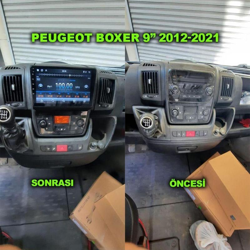 Fiat Ducato Citroen Jumper Peugeot Expert 2012-2021 Uyumlu 9 İnç 2+32 Gb Multimedya