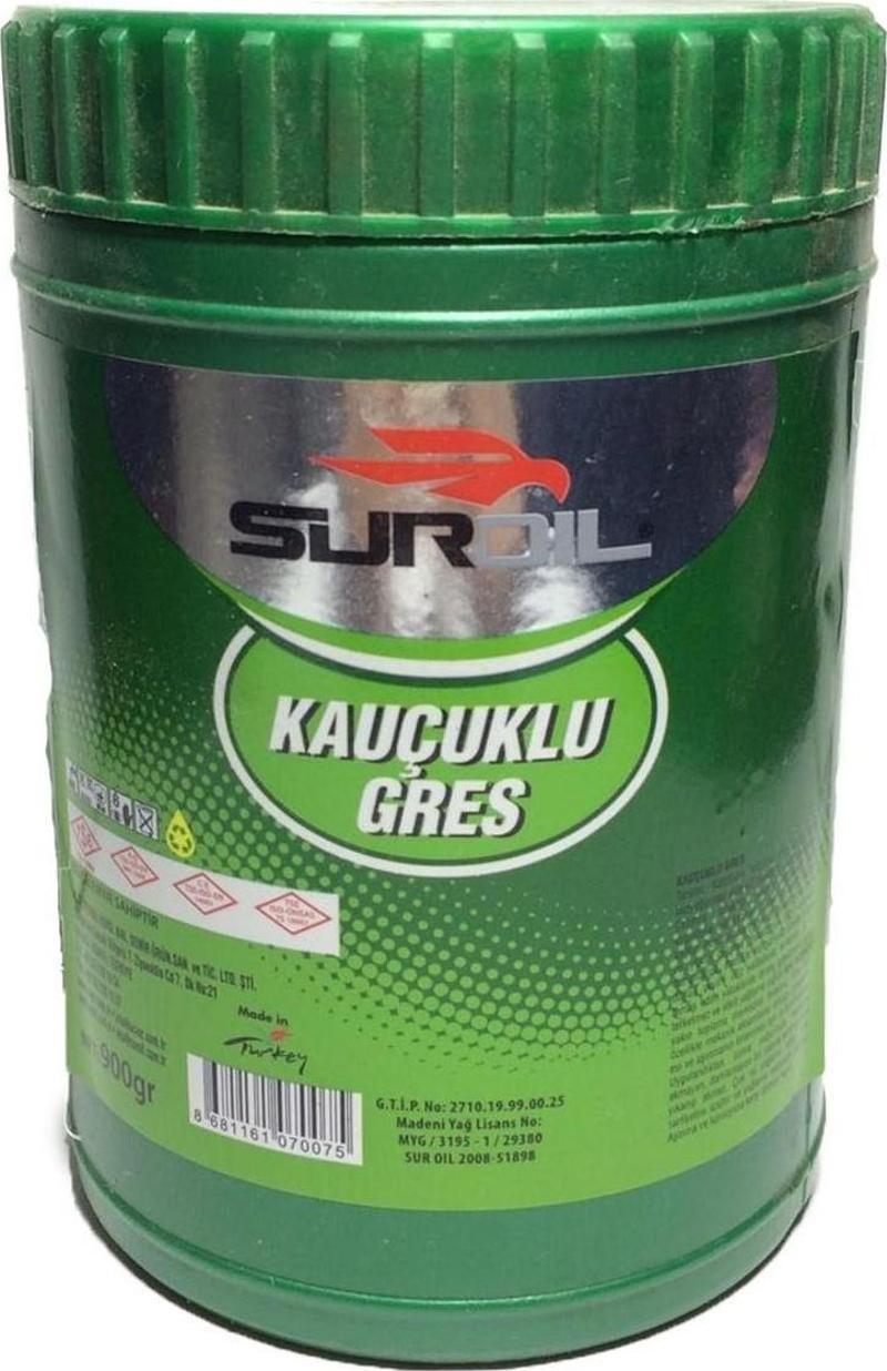 Suroil Yeşil Kavucuklu Gres Yağ 1 Kg