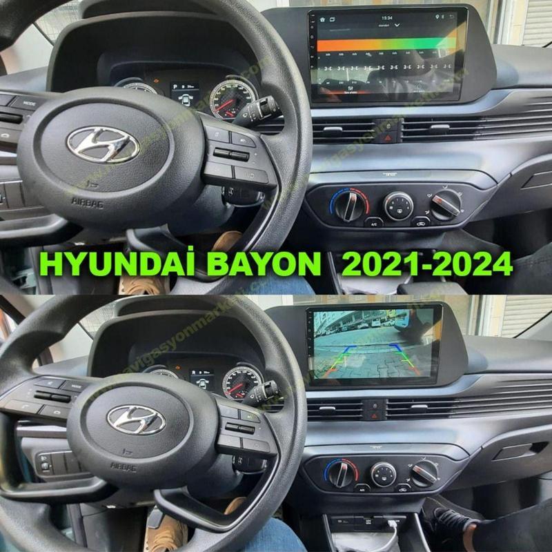 Hyundai İ20 Bayon 2021-2024 Uyumlu 10 İnç 4-32 Gb Multimedya Uyumlu