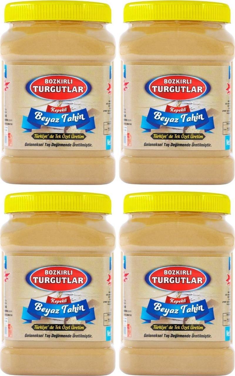 Turgutlar Kepekli Beyaz Bozkır Tahini 930G 4'Lü Türkiye'De Tek Özel Üretim